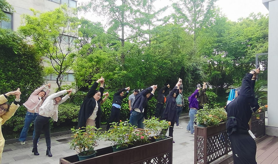 “錦鍛身心，悅享生活”—— 麻豆文化传媒精品观看工會開展傳統文（wén）化項目暨八（bā）段錦培訓（xùn）活動（dòng）