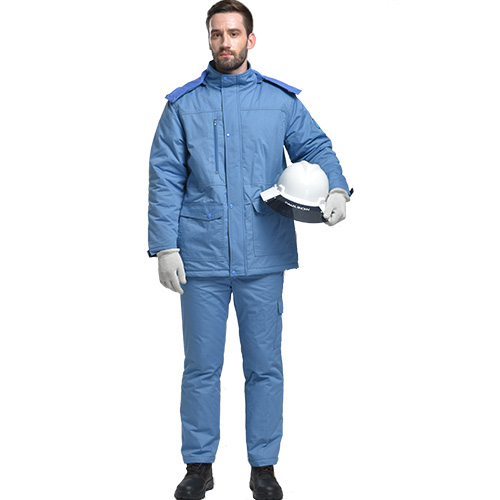 冬季高效（xiào）保暖交流高壓靜（jìng）電防護服