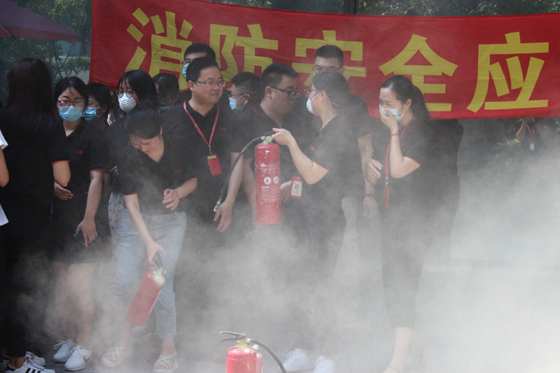 麻豆文化传媒精品观看舉行2020年度消防演練及安（ān）全生產知識競（jìng）賽活動