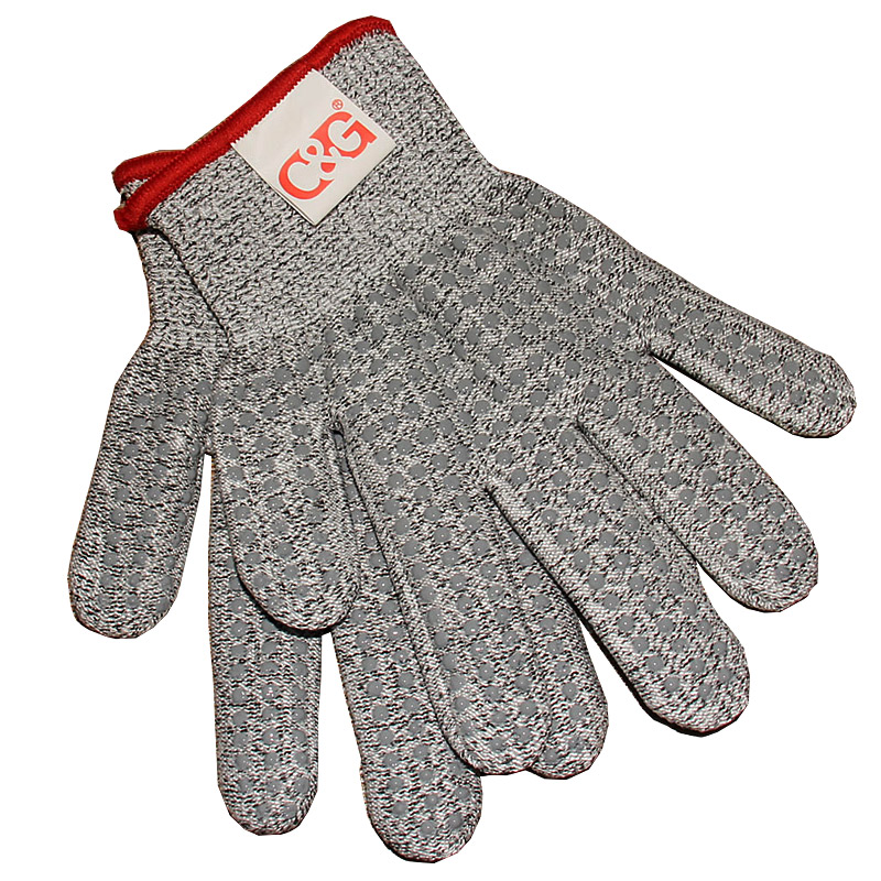 HPPE防切割點矽膠防滑手（shǒu）套